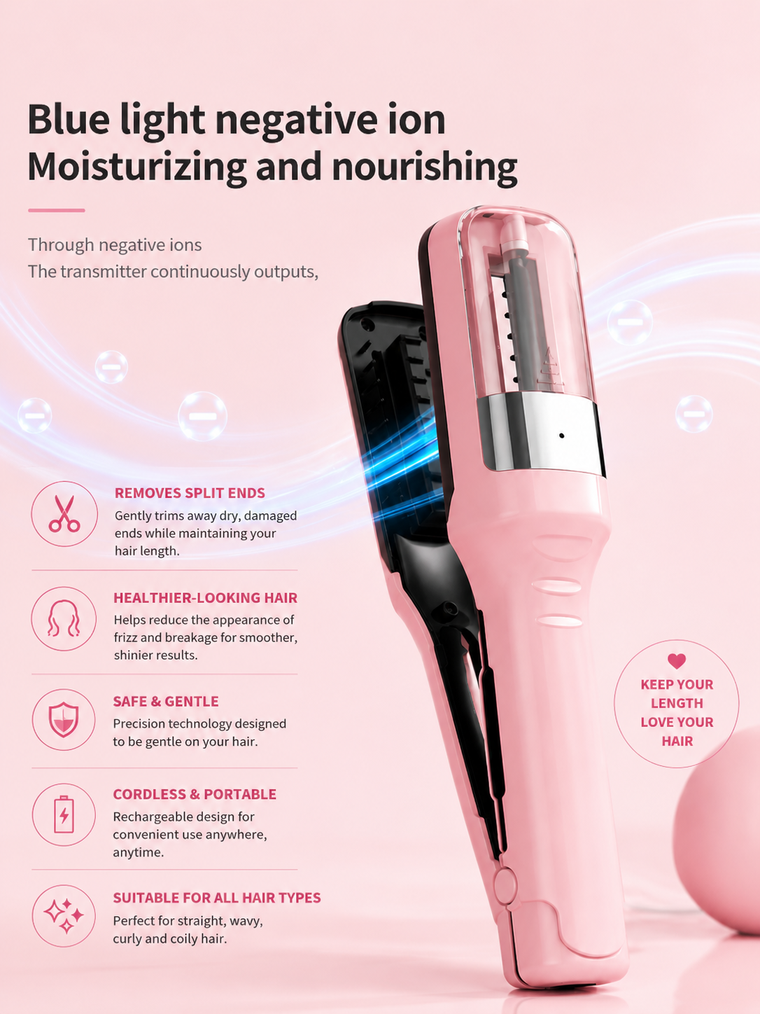 LumiTrim™ Split End Hair Trimmer